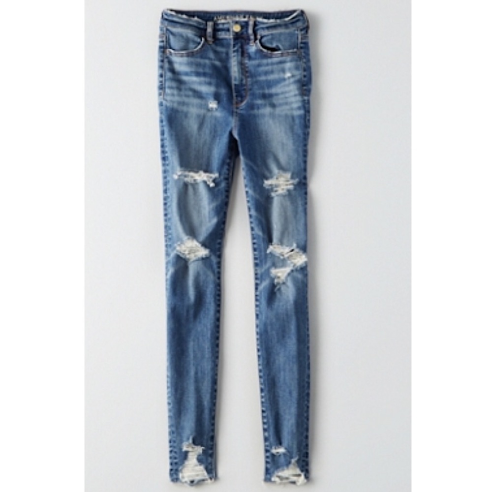 American Eagle high wasted jeans